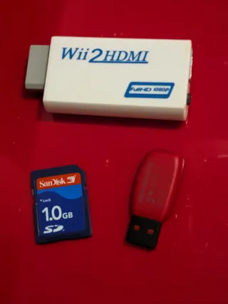 Wii roja - Mario 25 aniversario.