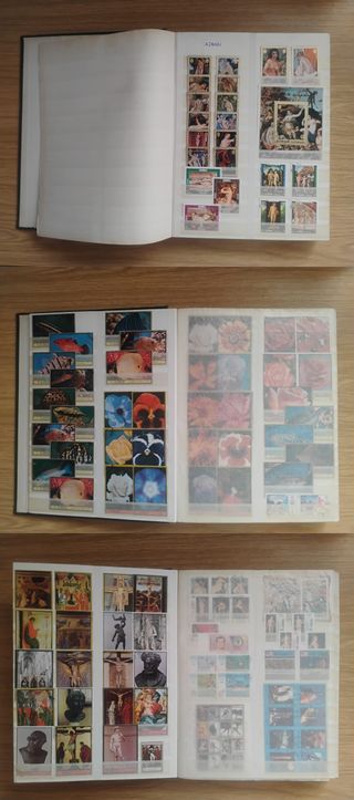 Clasificador 24 hojas 800 sellos 40 HB