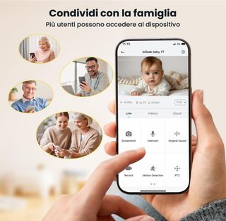 Cámara Vigilabebés iGeek