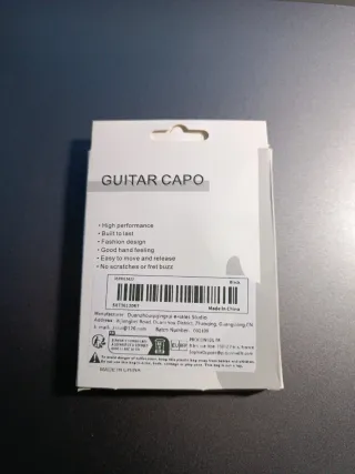 Capo para Guitarra, Ukelele y Bajo