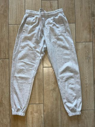 Pantaloni tuta Bershka donna grigi taglia S