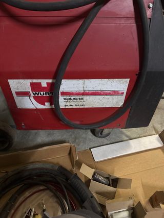 Soldador Hilo Wurth Mig 245 escucho ofertas