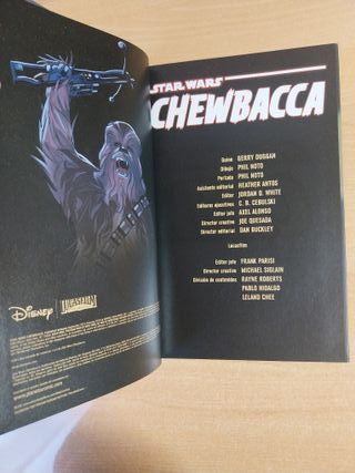 Star Wars Chewbacca Comic (2018 Español Tapa Dura)