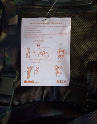 Mochila Ejército Tierra 100L Altus