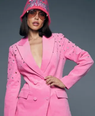 Americana Fiestas Rosa y Dorada