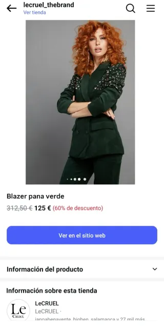 Americana Fiestas Rosa y Dorada