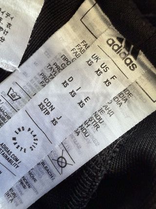 Pantalón Adidas Negro con Cordón