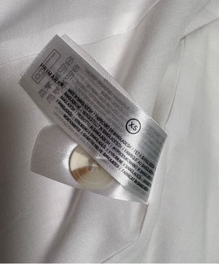 Chaleco blanco lino Primark Talla XS