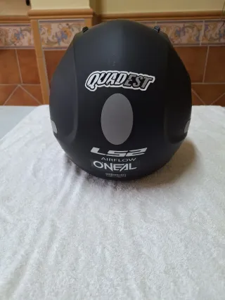 Casco Moto LS2 Abierto Negro