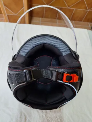 Casco Moto LS2 Abierto Negro