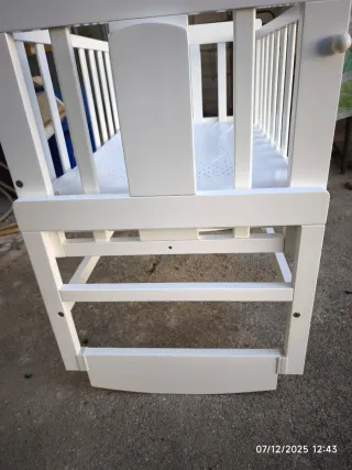 Minicuna colecho Allegra Blanca