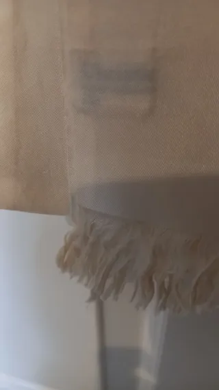 Pañuelo/bufanda Christian Dior lunares azul y blan