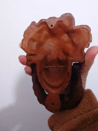 Aldaba antigua victoriana siglo XIX