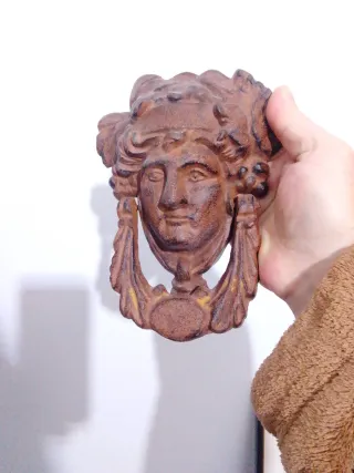 Aldaba antigua victoriana siglo XIX