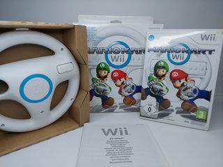 Mario Kart Wii con volante Wii Wheel Nintendo Wii