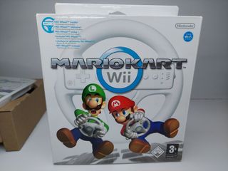 Mario Kart Wii con volante Wii Wheel Nintendo Wii