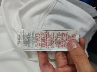 Camiseta sin mangas Nike XL Roja Blanca Ronaldinho