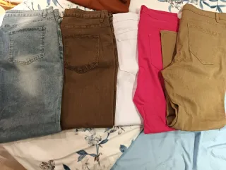 Pack 5 Pantalones Mujer Curvi