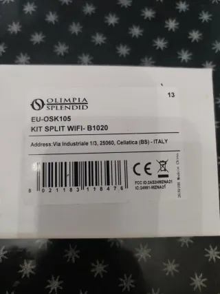 Olimpia Splendid EU-OSK105 Smart Kit