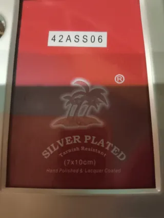 Marco de fotos bebé plata con osito