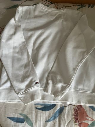 Sudadera Tommy Jeans Blanca