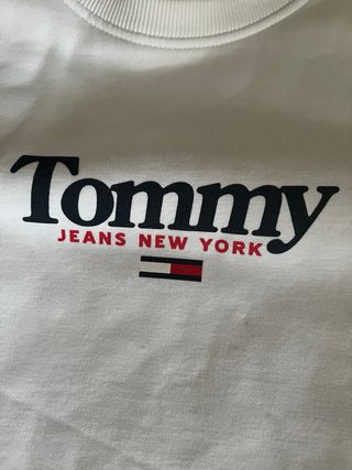 Sudadera Tommy Jeans Blanca