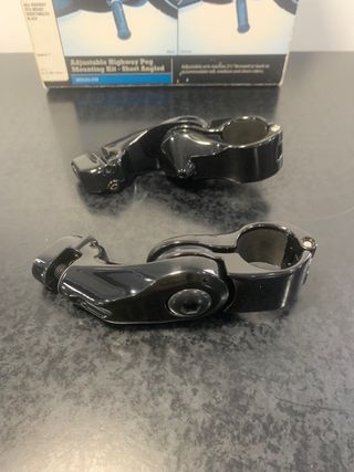 Kit Montaje Estriberas Harley Davidson Negro