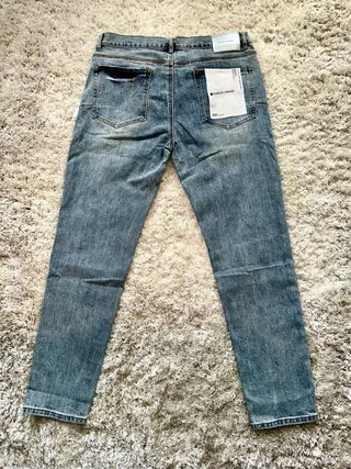 Gonne jeans Purple argentate