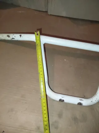 Manillar BMX Old School Blanco