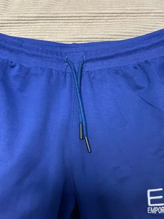 EA7 Pantalón Corto Azul