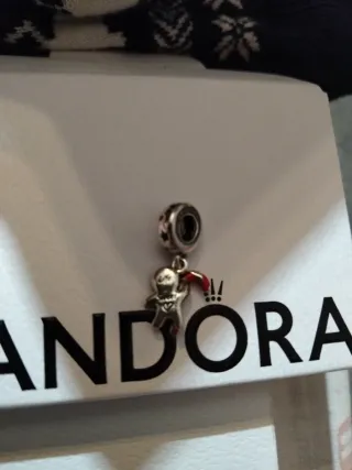 Charm Pandora Navidad Galleta Jengibre Bastón Cara