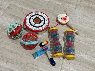 Lote instrumentos musicales infantiles