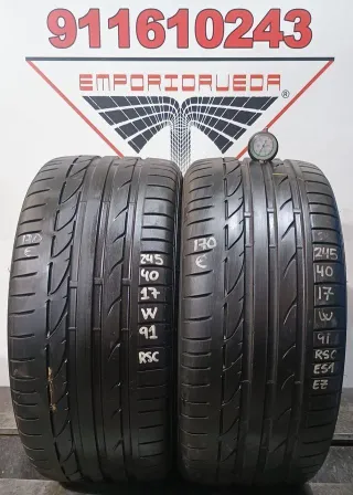 245 40 17 W BRIDGESTONE RUEDA AL 90% VIDA UTIL RSC
