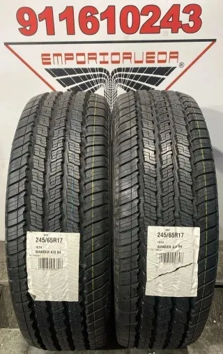 4UD 245 65 17 H WANDERER RUEDA NUEVA YA MONTADA