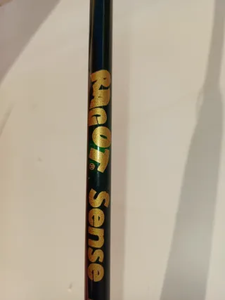 Caña de pesca al látigo con carrete