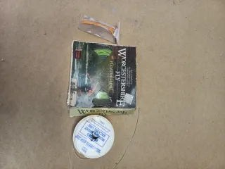 Caña de pesca al látigo con carrete