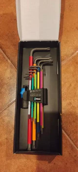 Juego Llaves Torx Wera