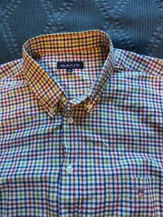 Camisa Gant a cuadros Hombre Talla XL
