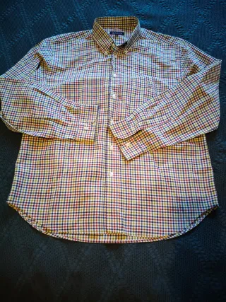 Camisa Gant a cuadros Hombre Talla XL
