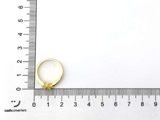 sortija plata 925mm con piedra con circonita t. 10 (15,92 mm)