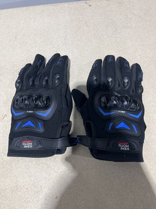 Guantes de moto negros