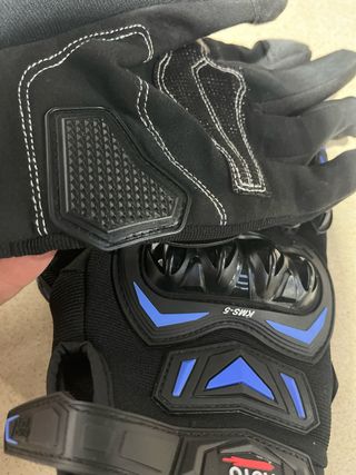 Guantes de moto negros