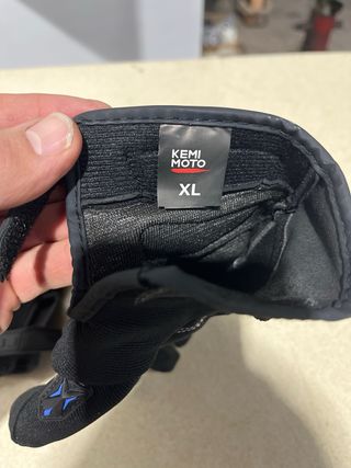 Guantes de moto negros