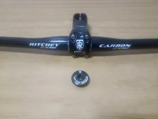 Lote nuevo carbono ritchey wcs manillar y potencia