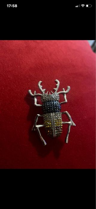 Spilla vintage scarabeo come nuovo