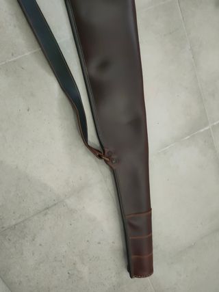 Funda de cuero escopeta