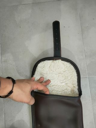 Funda de cuero escopeta