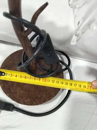 Lámparas de metal estilo rama