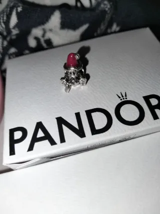 Pandora Charm Papá Noel Plata