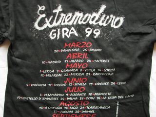 € Camiseta vintage Extremoduro Gira 1999 XS Junior